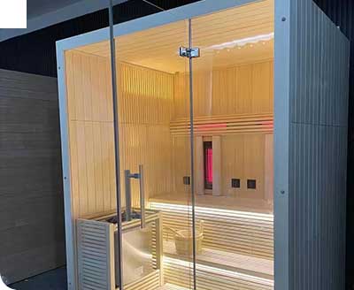 Estufa de sauna para el hogar